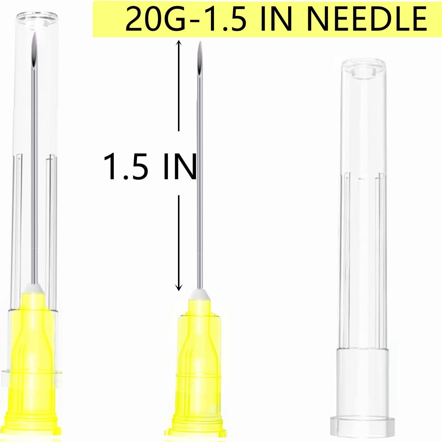 100pcs Stainless Steel Dispensing Needles – 20G 1.5 Inch Precision Tools