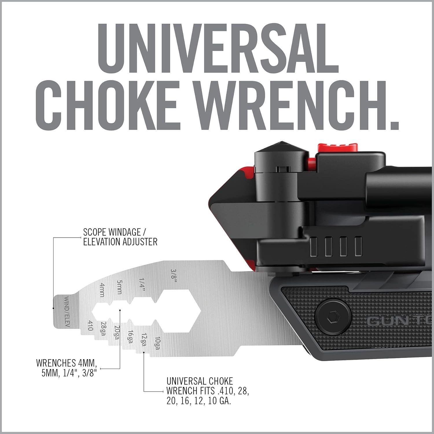 Real Avid Gun Tool Max, 37-in-1 Multitool for Gunsmithing, Includes Pliers, Wire
