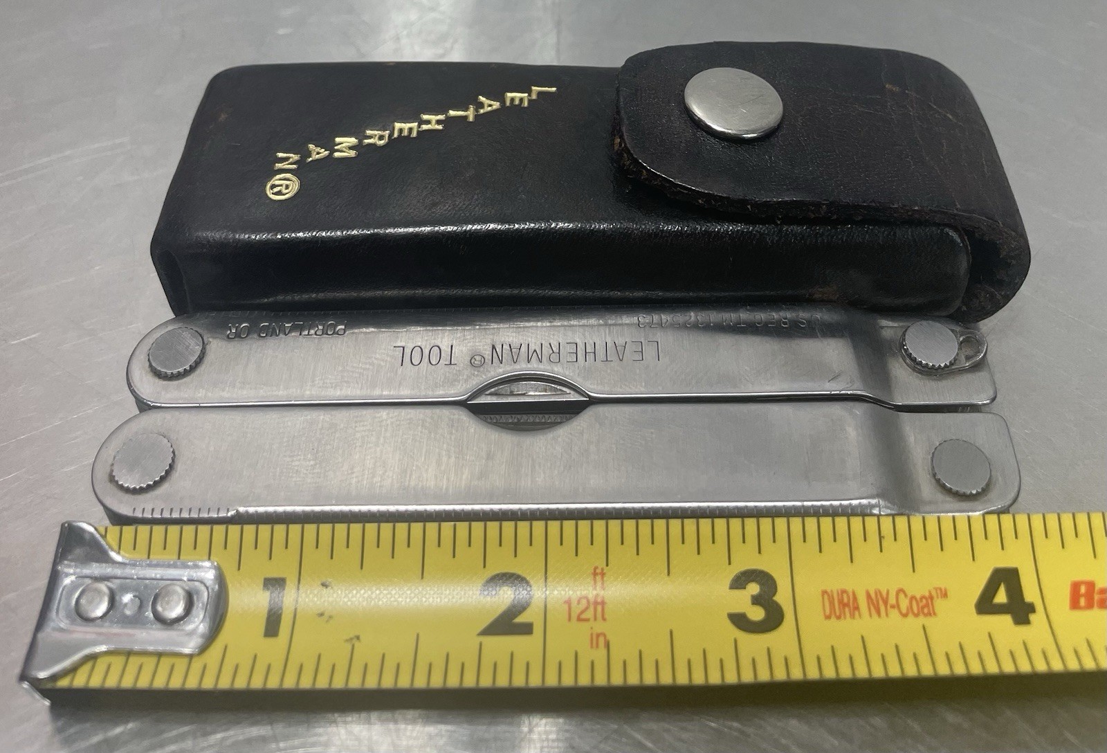 Vintage Original Leatherman Pocket Survival Tool PST ll Multi-Tool with Case