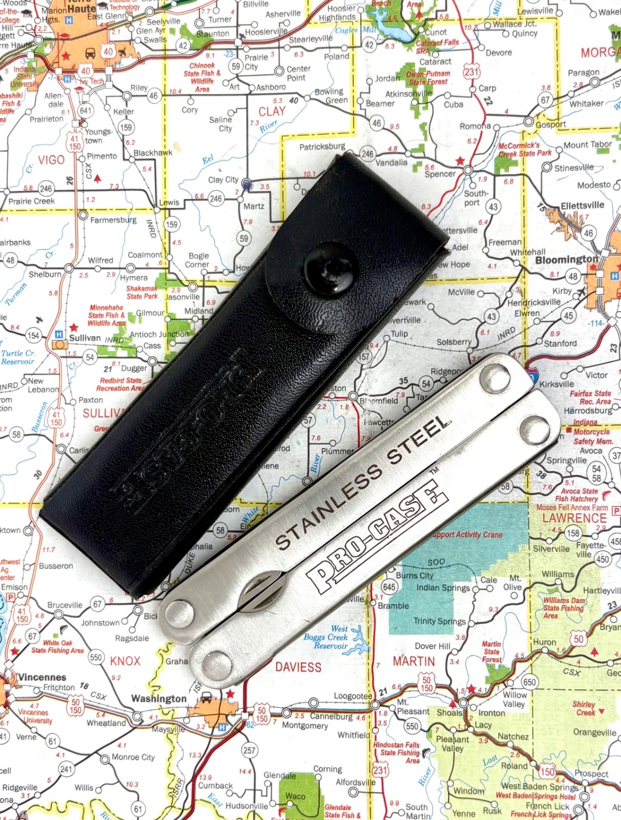 Pro-Case Stainless Steel Multi-Tool With Sheath