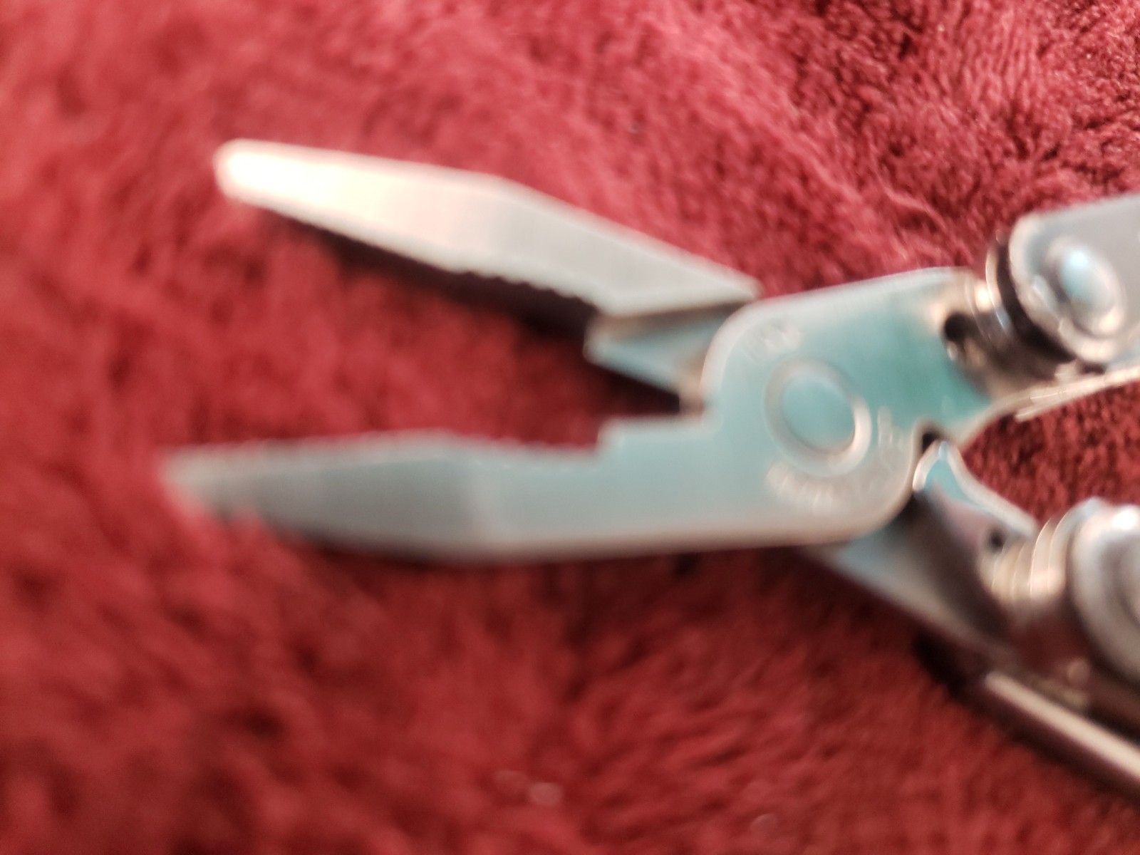 Leatherman Squirt PS4 Multi-Tool Black, broken file