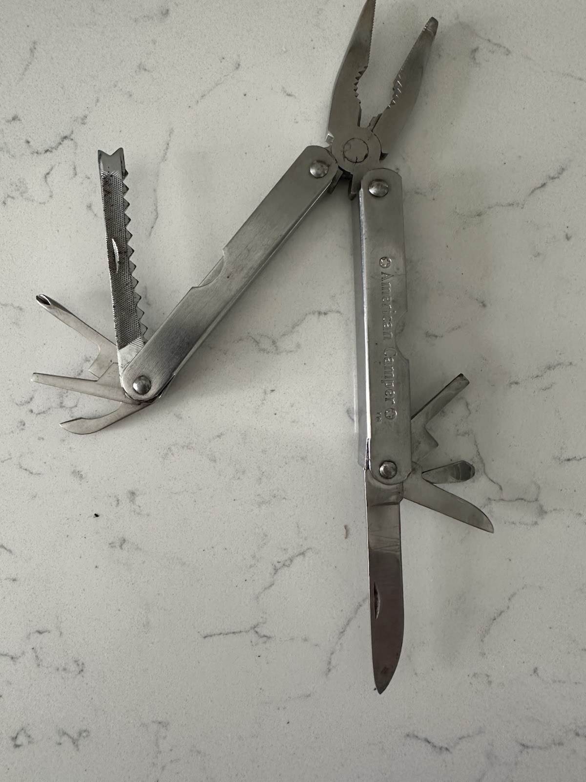 American Camper 9 Tool Multi-Tool Camping, Hunting Outdoor universal Survival