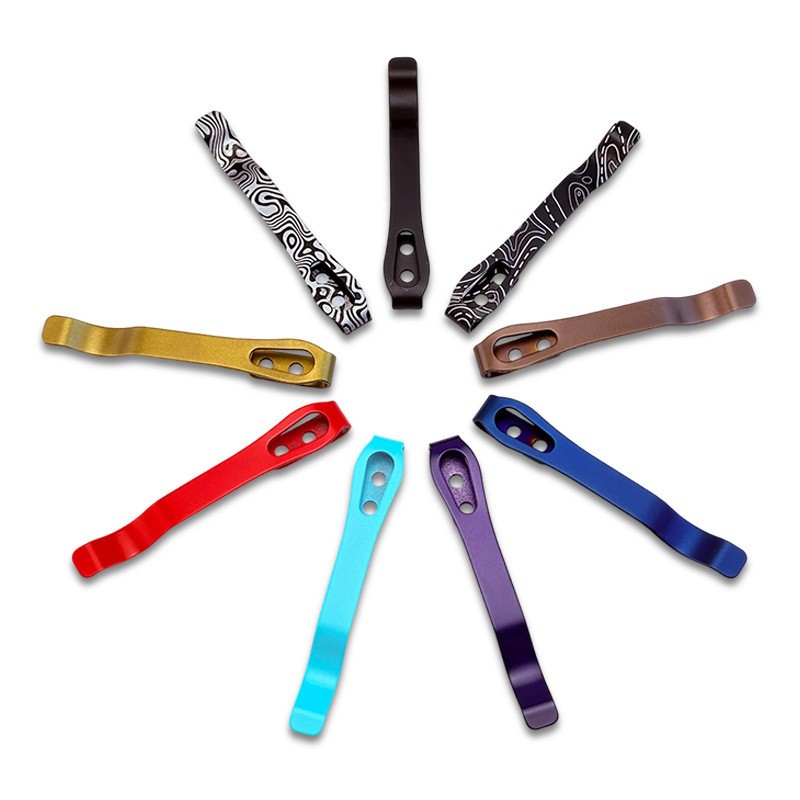 Stainless Steel EDC Pocket Clip Outdoor Tool Waist Accessory