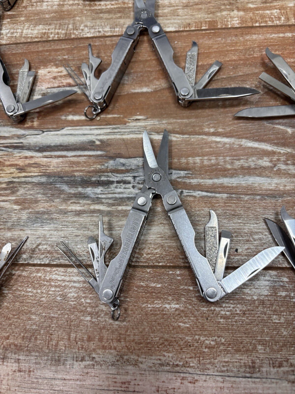 Leatherman Micra 8 Pack Multitools Stainless Scissors Knife Quantity 8x
