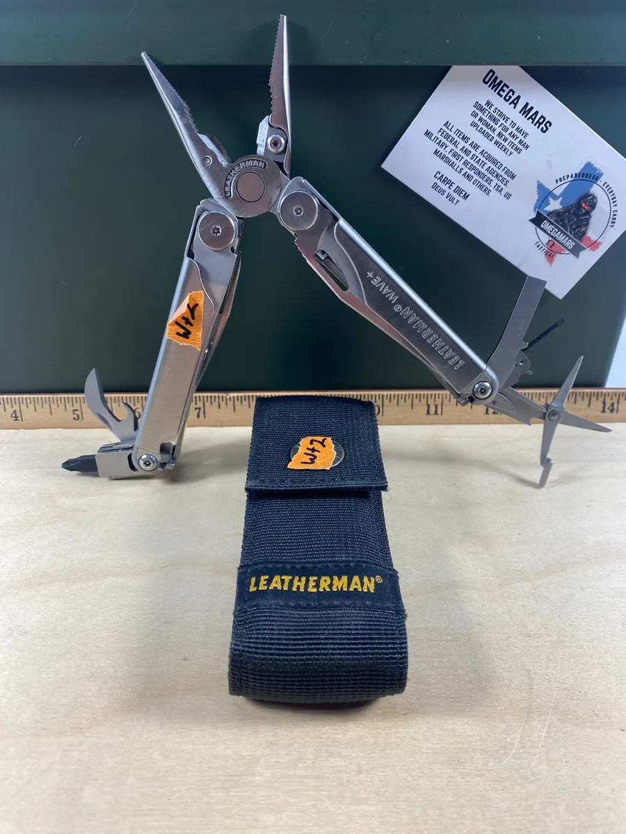Leatherman Wave Plus W+2. Most tools looks/feel brand new. (MSRP $129.95 NEW)