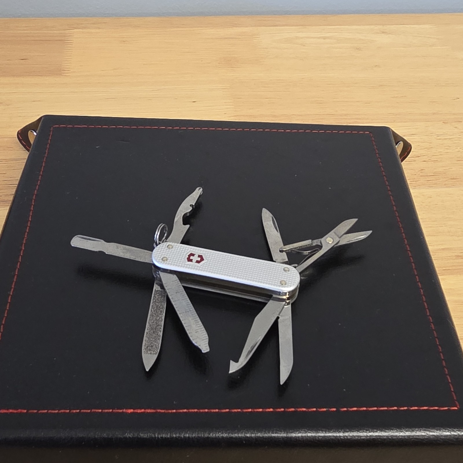 Victorinox MiniChamp Alox Multi-Tool Stainless Steel 0.6381.26