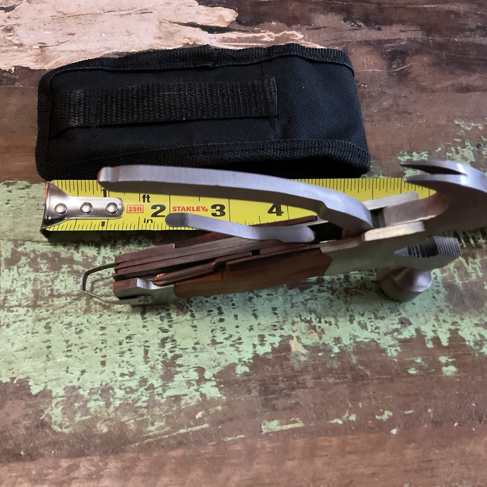 Sheffield 9 in 1 Multi Tool Pliers Knife Screwdriver and Utility Knife With Case