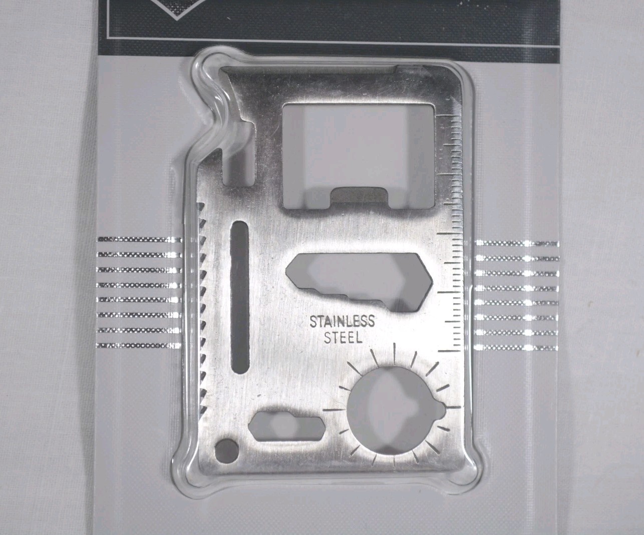 Multipurpose Multitool Stainless Steel Credit Card Tool Dashing Fine Gifts