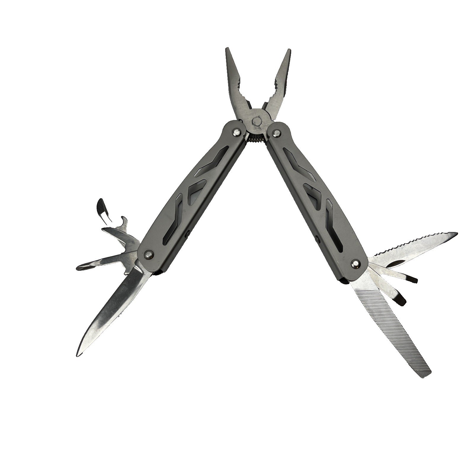 Multi Tool Pliers Knife File Saw Bottle Opener Survival Camping Gear