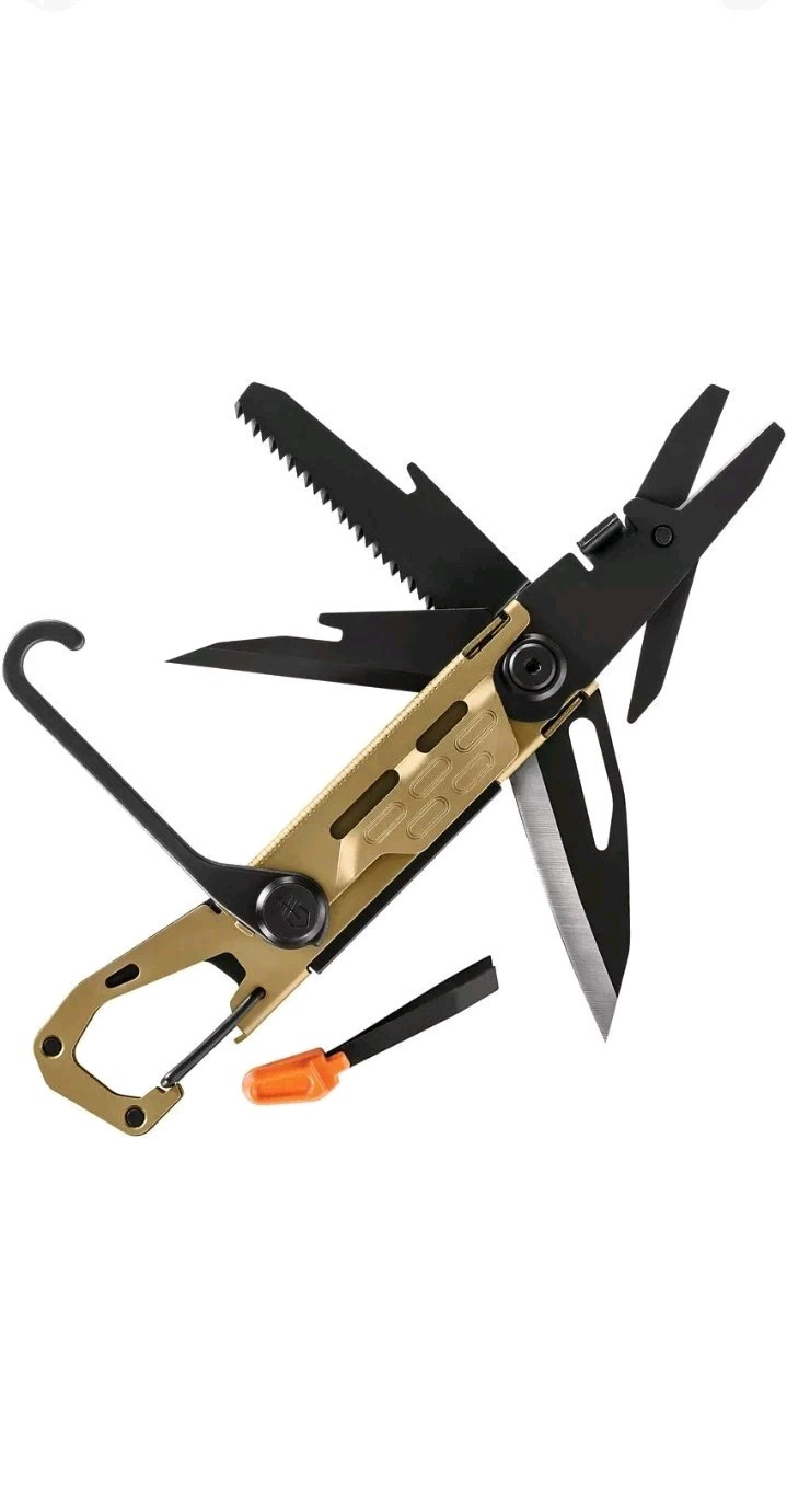 Gerber Stake Out Multi Tool 11 Tools In 1 2.5″ Stainless Steel Blade 3.9 OZ
