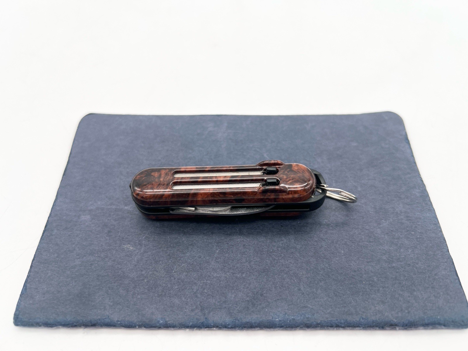 Vintage Gerber Fiskars Keychain Multi Tool Knife Tweezers Scissors USA