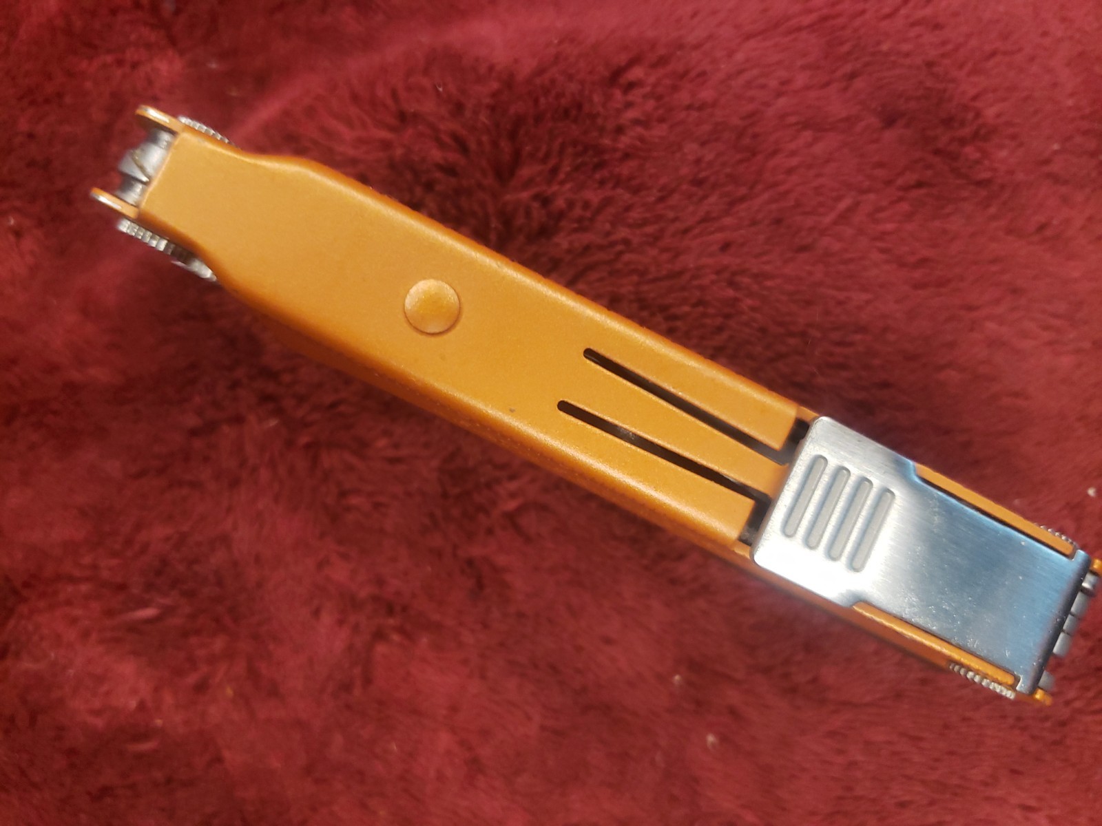 Leatherman Burnt Sienna Orange & Mossy Slate Rebar Multi Tool