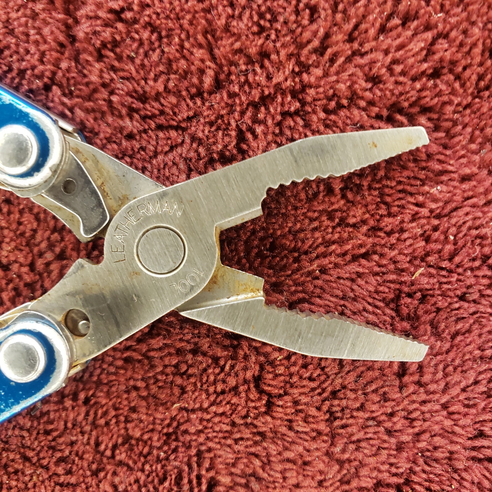 🔪🔪 Leatherman Squirt P4 Multi-Tool Blue Keychain