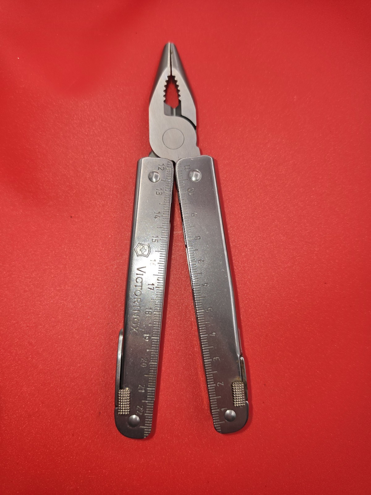 Vintage Victorinox Swiss tool Swiss Army Knife Multi Tool! WITH SHEATH!