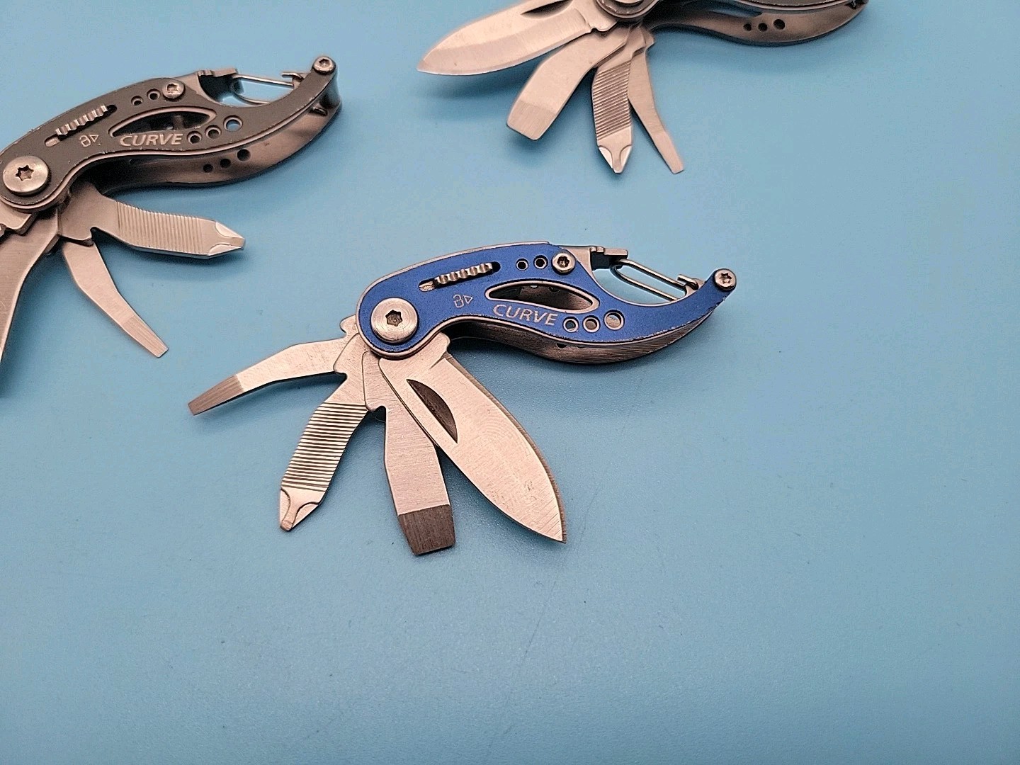 Gerber Curve Mini Multi-Tool – LOT OF 3 – Blade, File, Screwdrivers