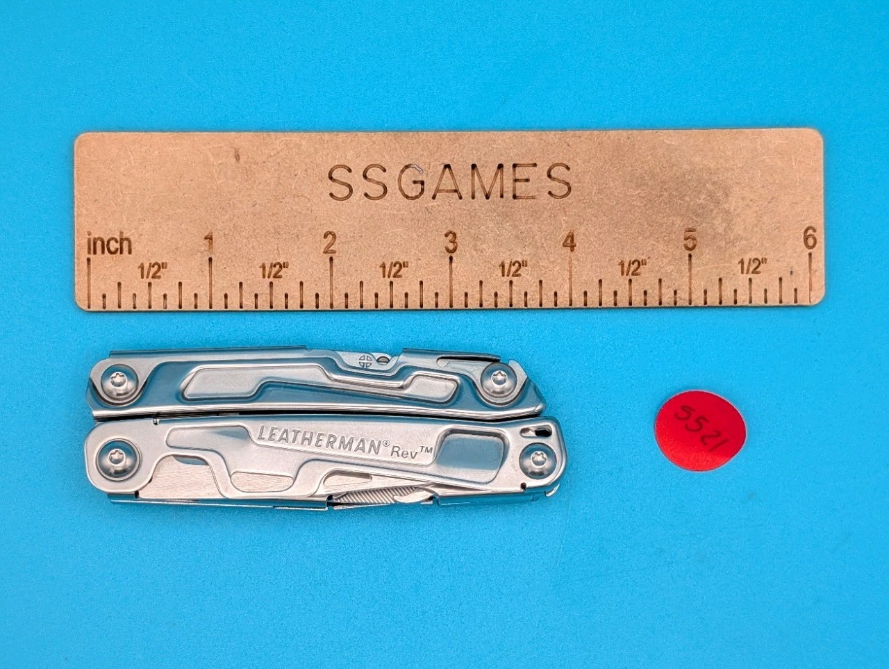 Leatherman Rev 3.8″ Multi-Tool, Stainless!