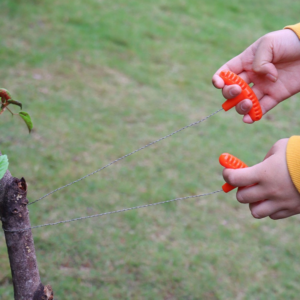 Spiral Wind Design Wire Saw for Outdoor Activities Must Have Survival Tool