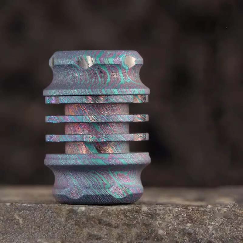 TC4 Damascus Lanyard Bead Paracord Necklace Pendant Bracelet Making