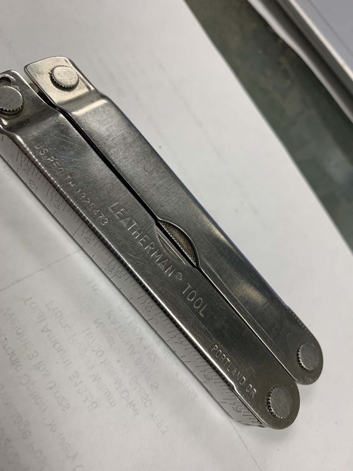 Vintage Leatherman Tool Multi-Tool Stainless Steel Knife Pliers Plus More