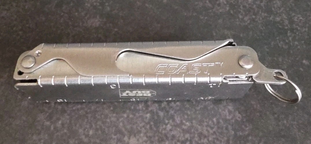 COAST Micro-Toolbox Multitool Stainless Steel 7 blades