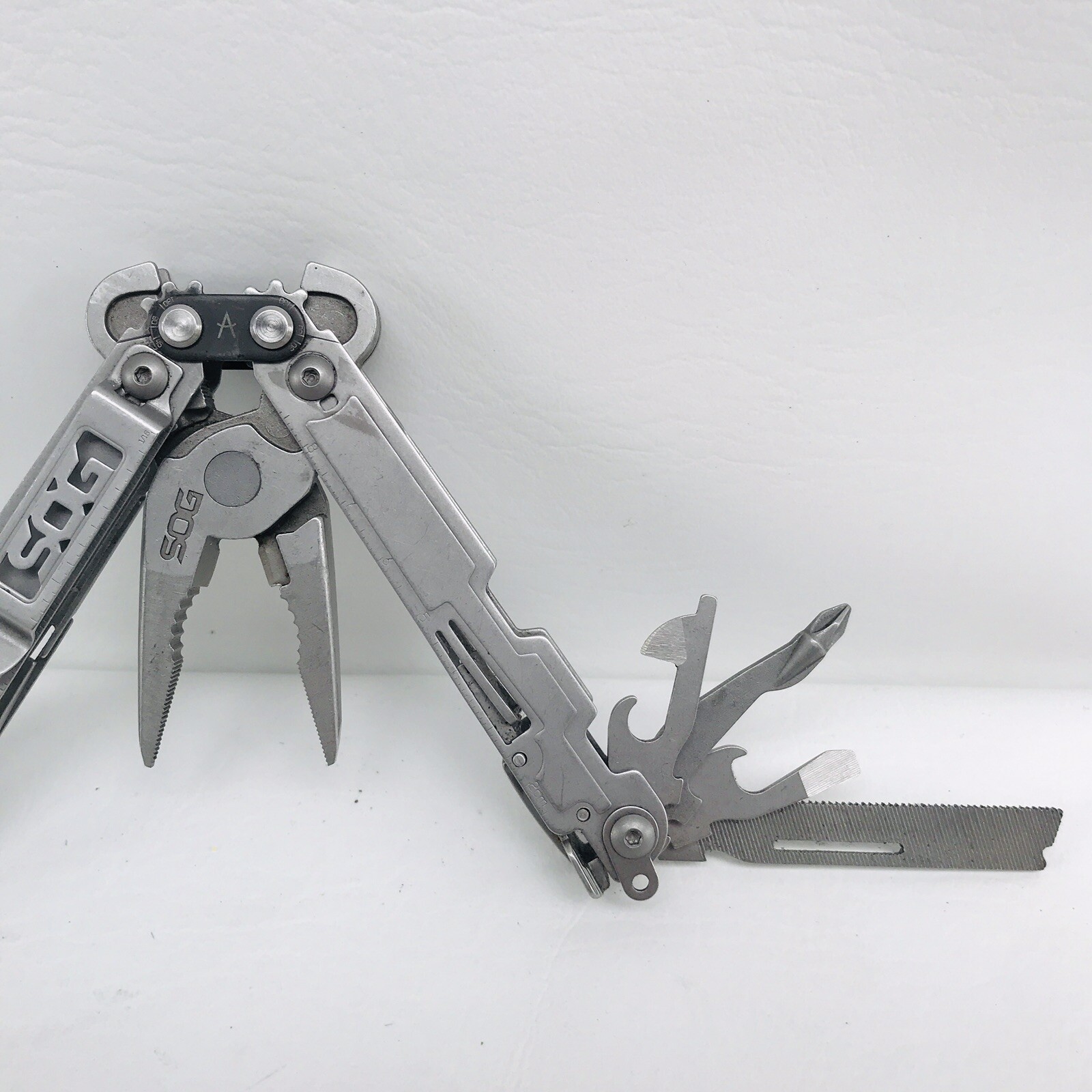 Custom SOG PowerAccess Multitool with Victorinox Swiss Army Scissors