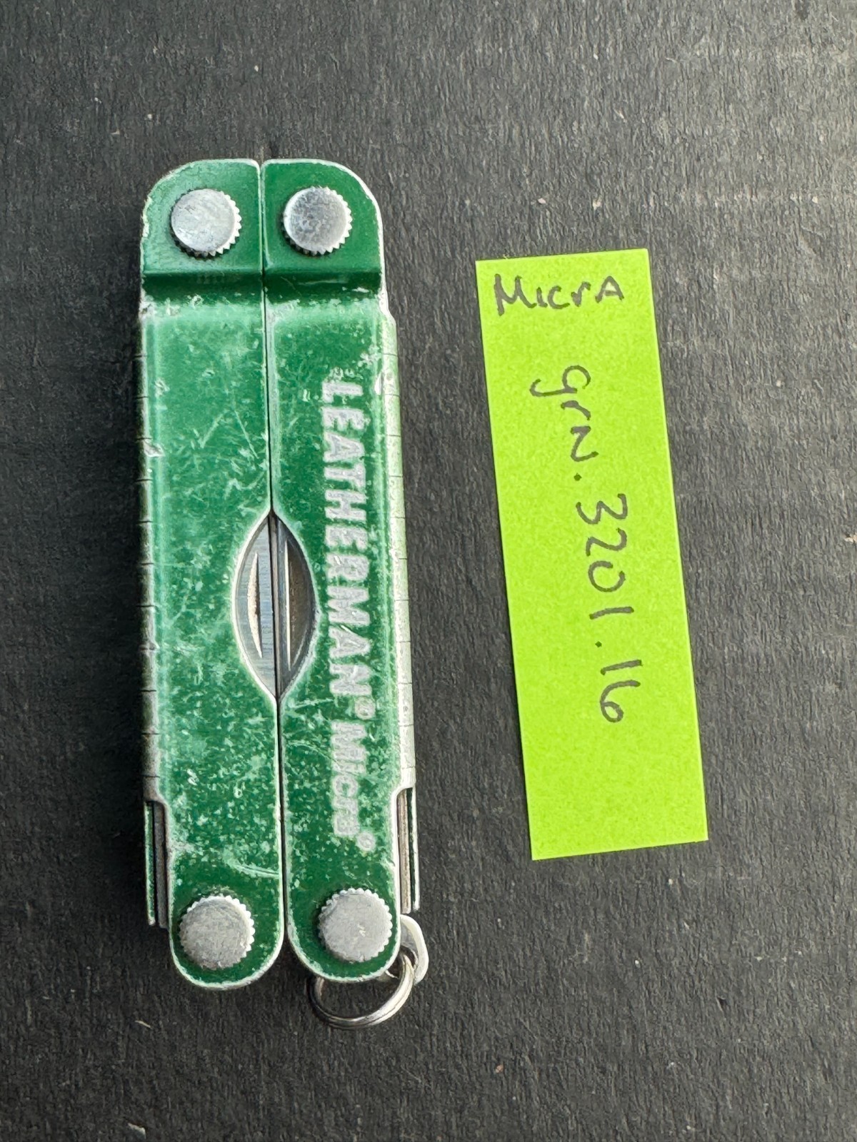 Leatherman Micra 10 in 1 Multitool Anodized Aluminum – Green