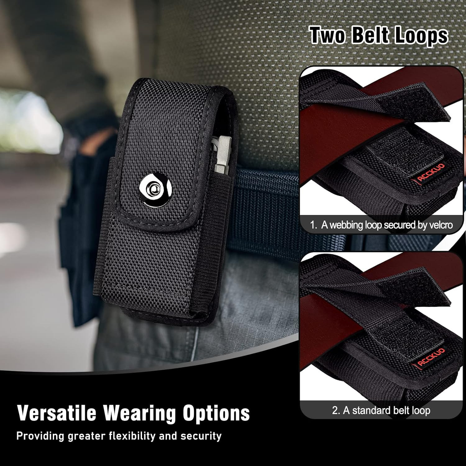 Multitool Sheath Compatible with Leatherman EDC Belt Organizer Tool Holster Pouc