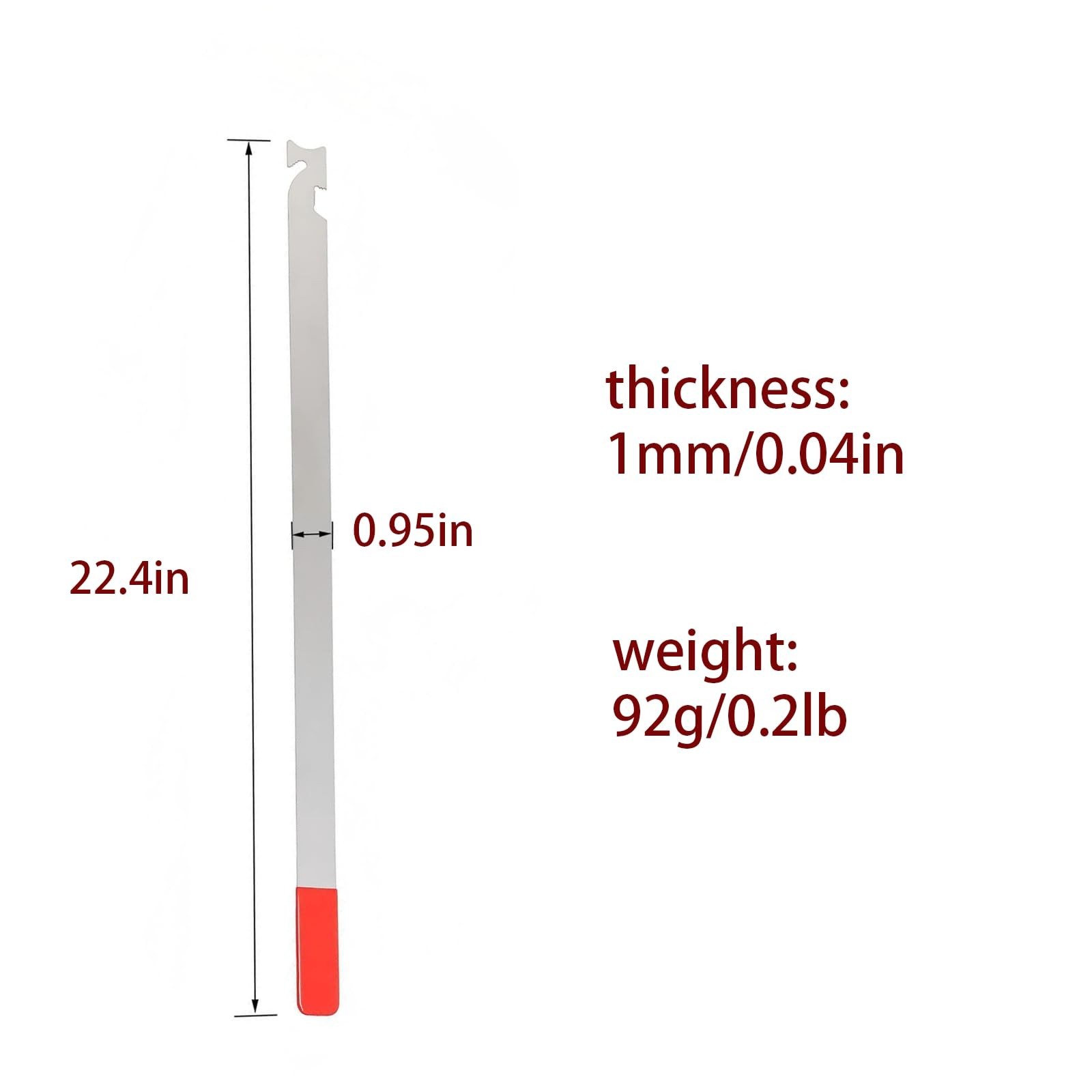 22″ Stainless Steel Slim Jim Tool – Emergency Car Lockout & Roadside Assistance