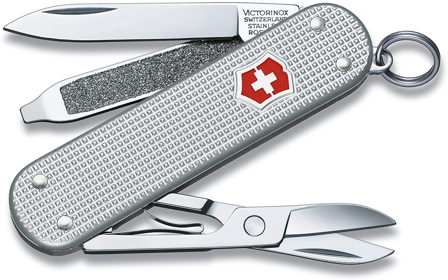 Swiss Army Knife, Classic Silver Alox, Victorinox 53012, New In Box
