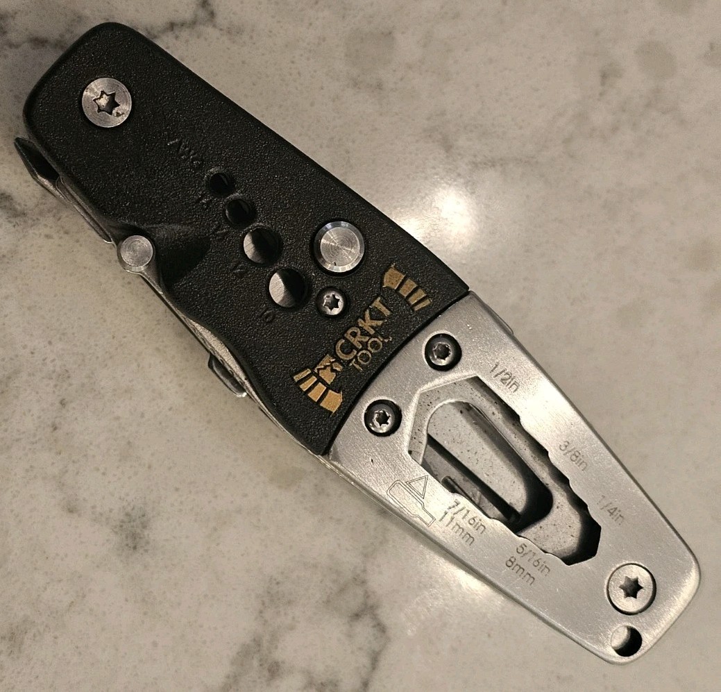 CRKT Tool 9200 Van Hoy Designed Multi-Tool 360 Knife Multi Tool w/ Bits & Sheath