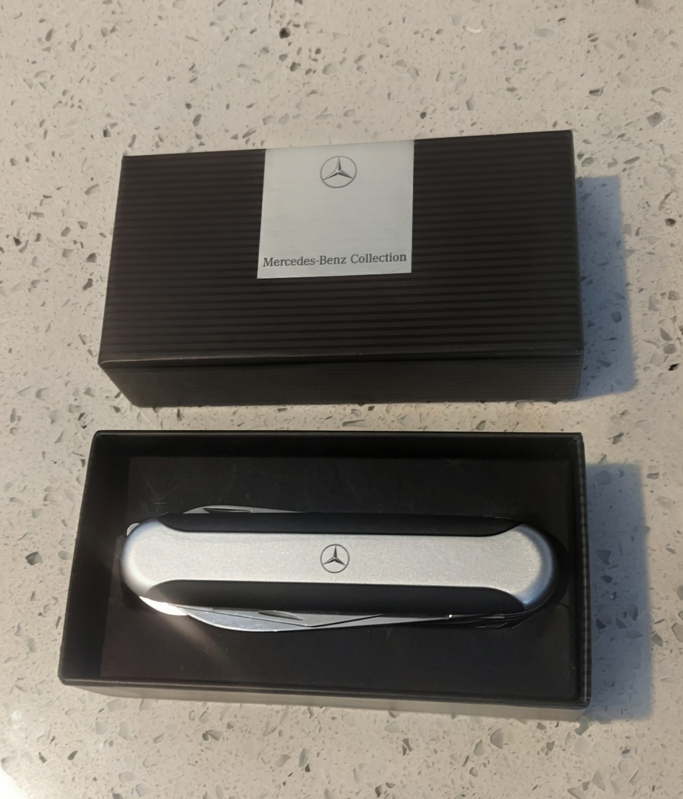 MERCEDES BENZ * RICHARTZ Solingen pocket knife Multi tool – Swiss Army style NOS