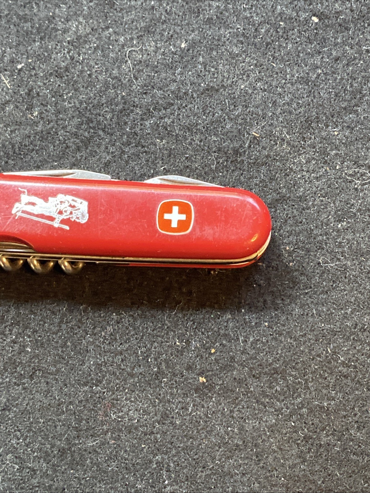 Vintage – Wenger Genuine Swiss Army Knife – Backpacker – Unused – Rare 9 Tools