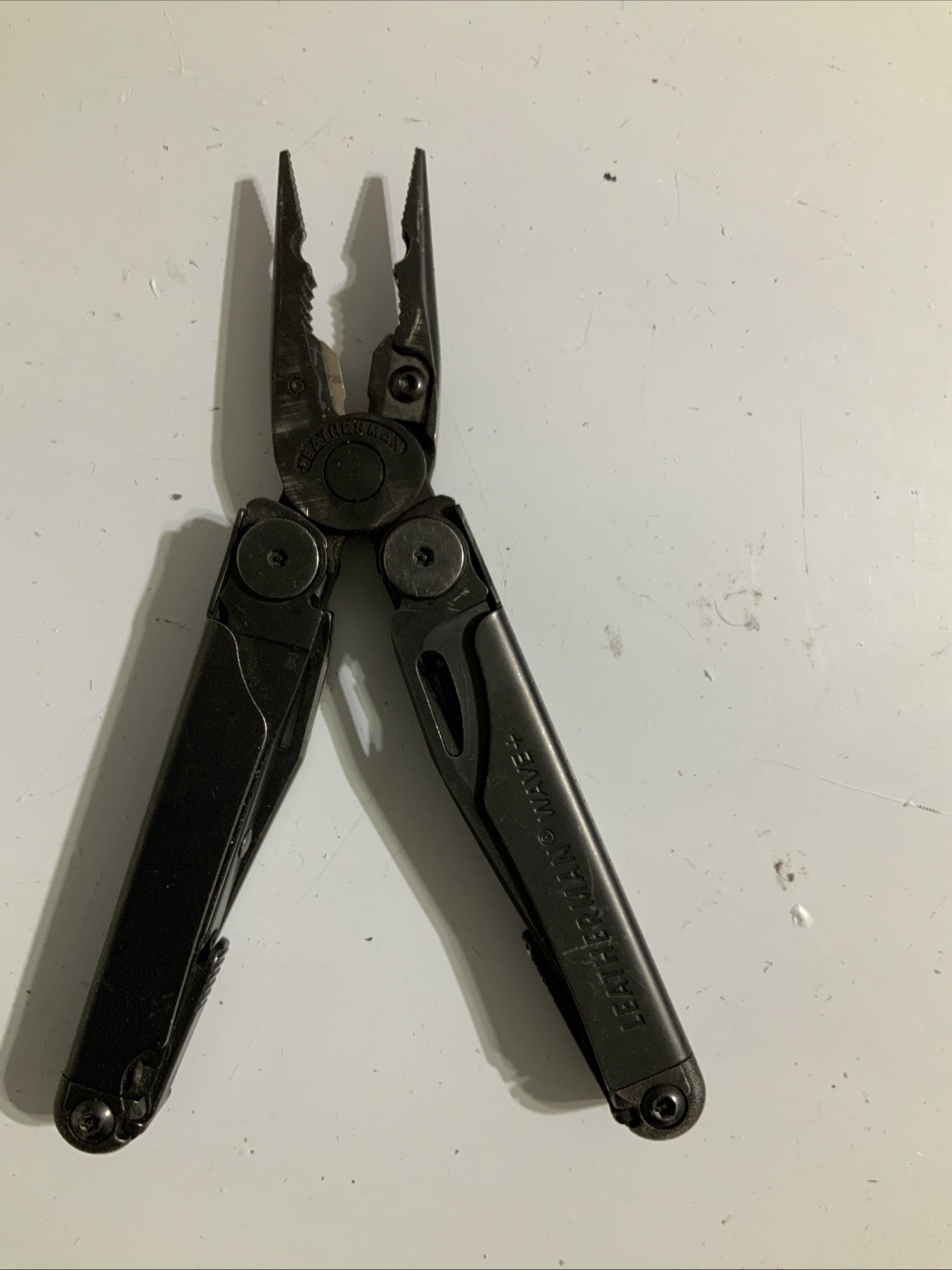 Leatherman Wave Plus + Multi-Tool! FAST SHIPPING! BLACK OXIDE – V18
