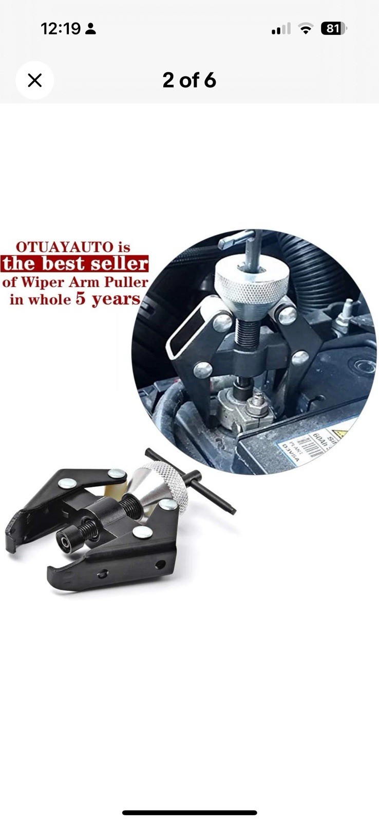 Battery Terminal Puller and Wiper Arm Removal Tool for Easy Maintenance