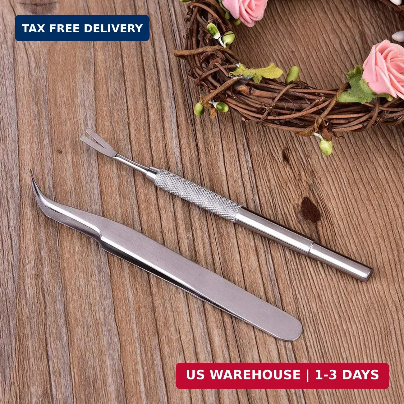 3 Pack Tick Remover Tool Set Stainless Steel Tick Remover Kit for Cats and Dogs