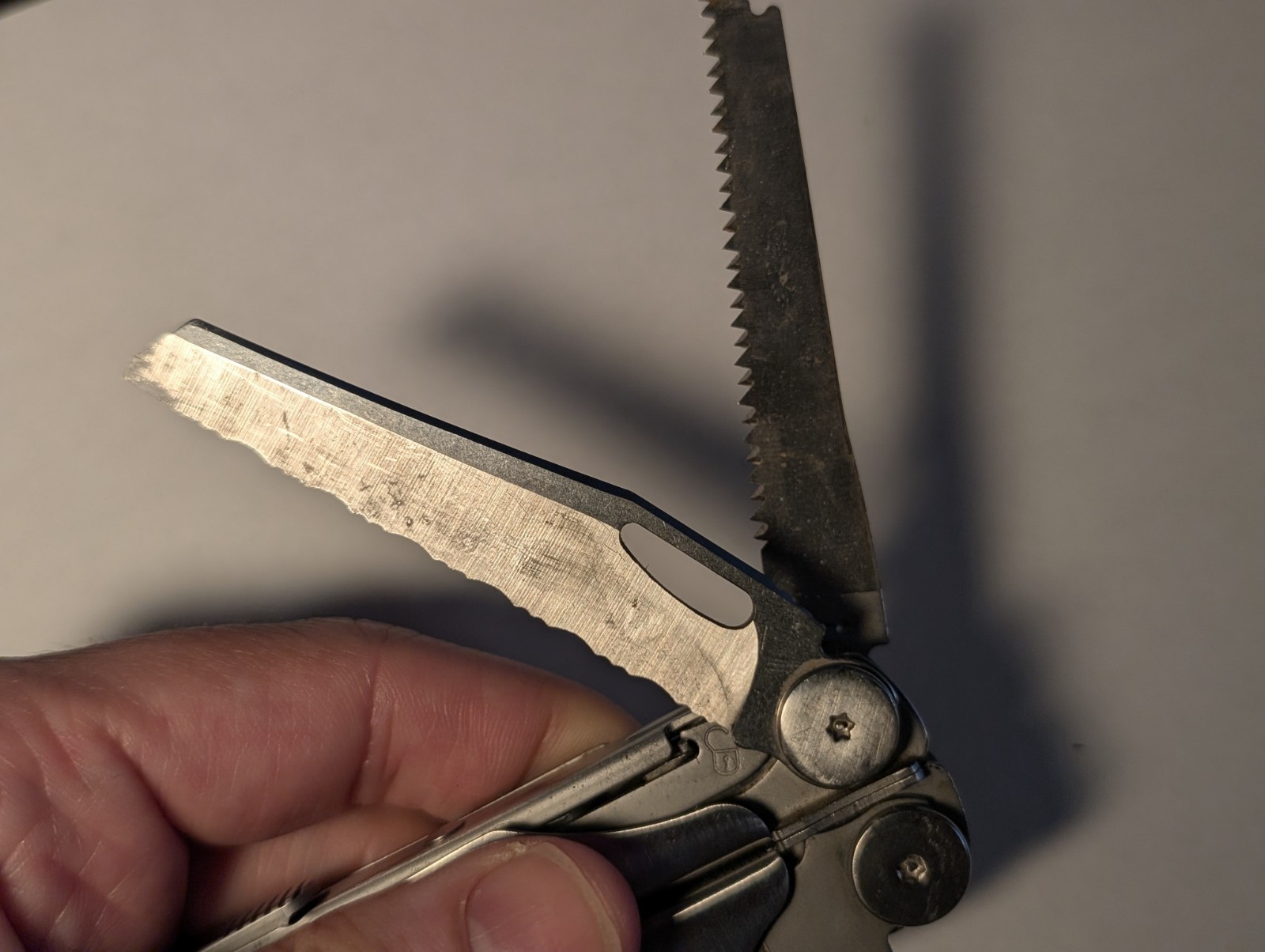 Leatherman Wave Multitool W Sheath and Bits Good Shape See Pics!