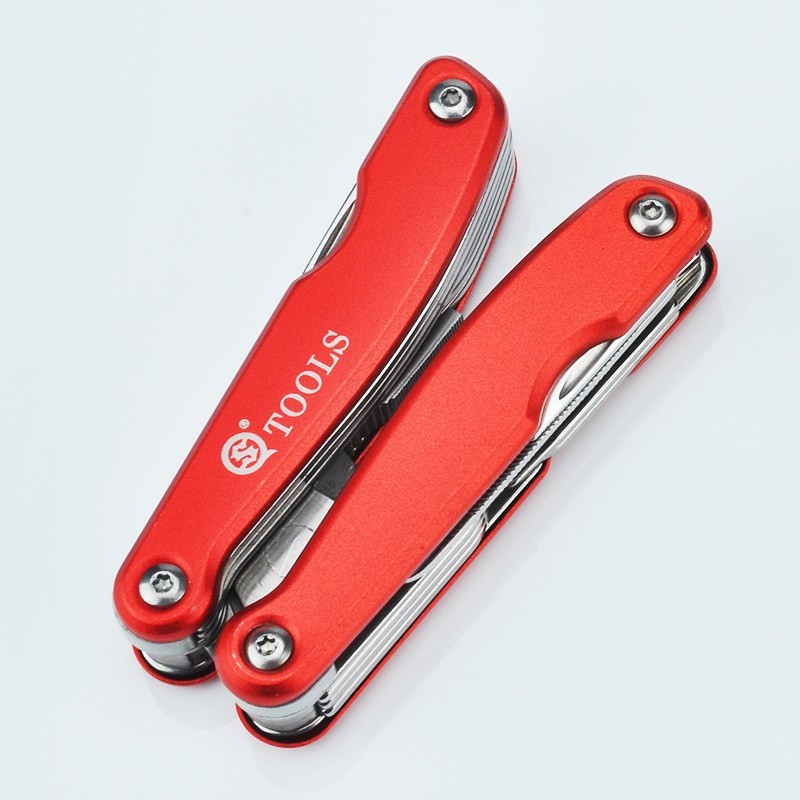 Mini Folding Multi Tool Pliers with Blade EDC Pocket Repair Tool Outdoor Gear