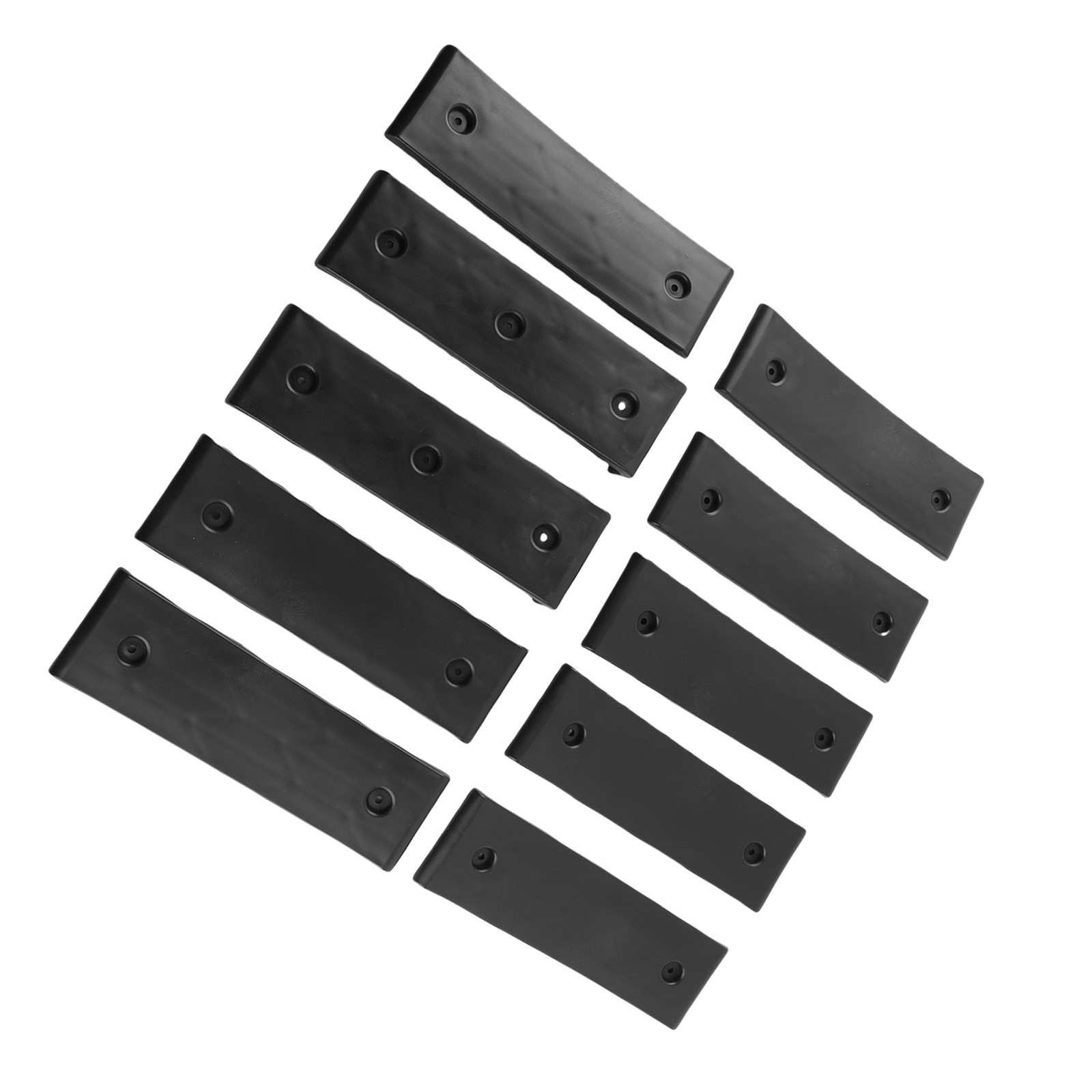 10 Piece Black Boat Trailer Bunk Slides Reduce Friction Easier Launching Fo RHWJ