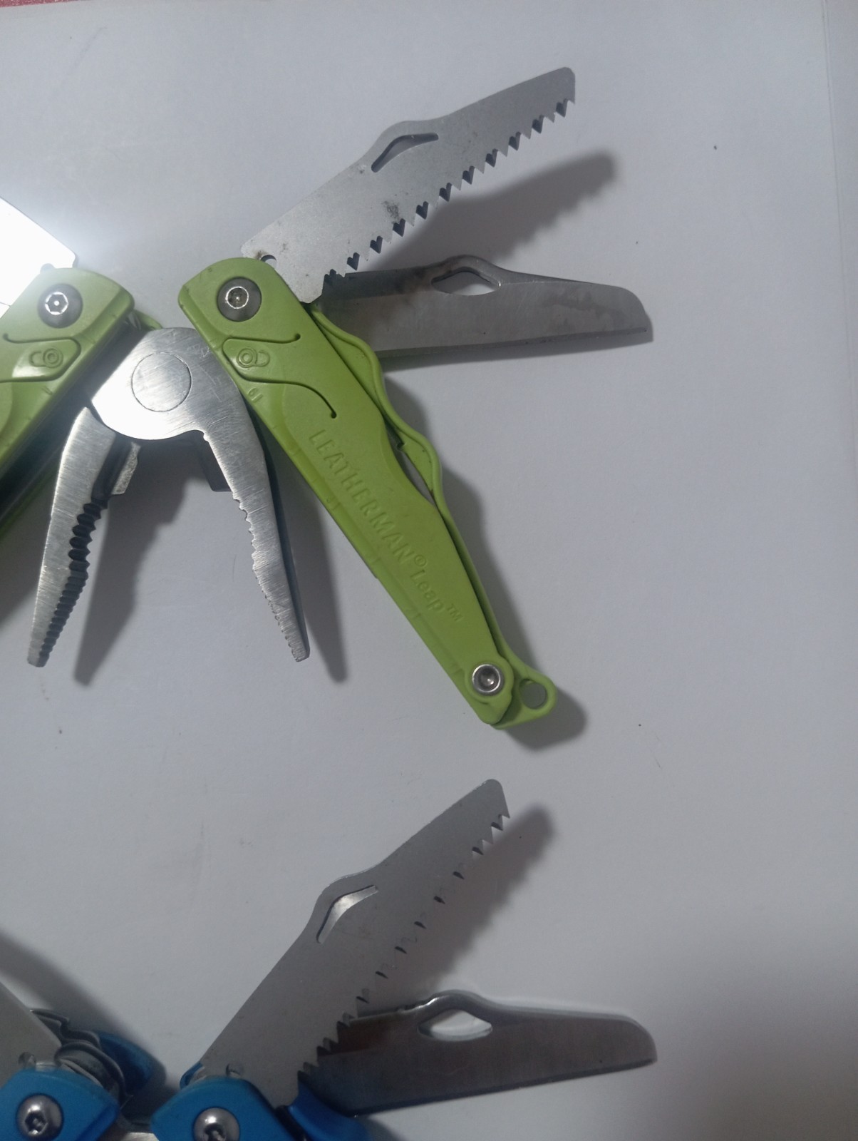 🔥🔥🔥 Leatherman Leap Green Multi Tool Retired Very Rare