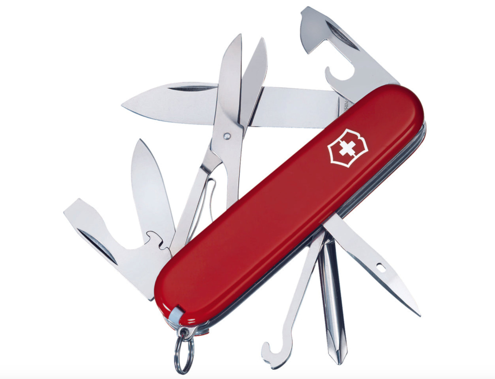 Swiss Army Original Knife Red Super Tinker Victorinox 1.4703-033-X1, New In Box
