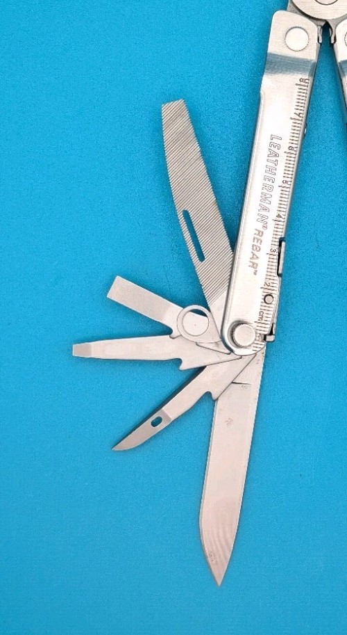 Leatherman Rebar Multi-Tool! Stainless! With Sheath!