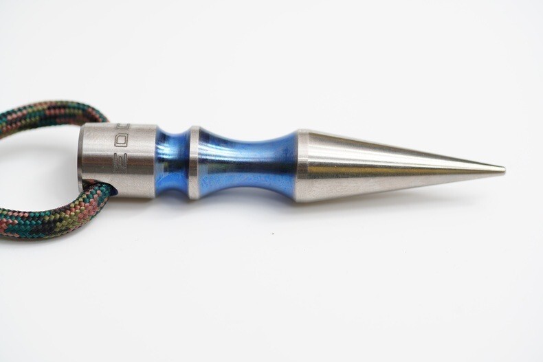 EDC TC4 Titanium Alloy Keychain Pendant Knife Bead Outdoor Multi Tool Portable