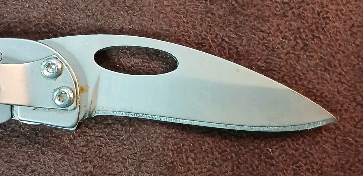 Vtg Small 2″ Appalachian Trail Skeleton Single Blade Folding Knife