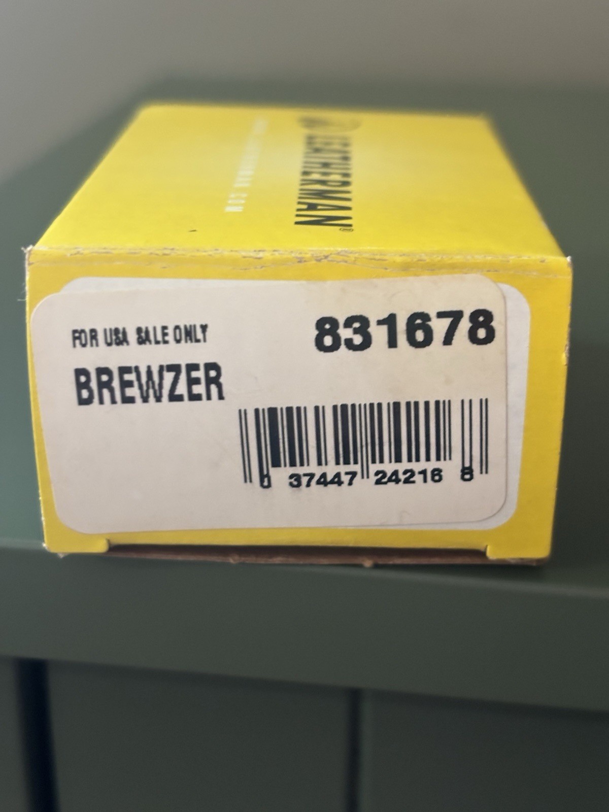 Leatherman Brewzer 831678 Keychain Bottle Opener Pry Bar EDC Discontinued NIB