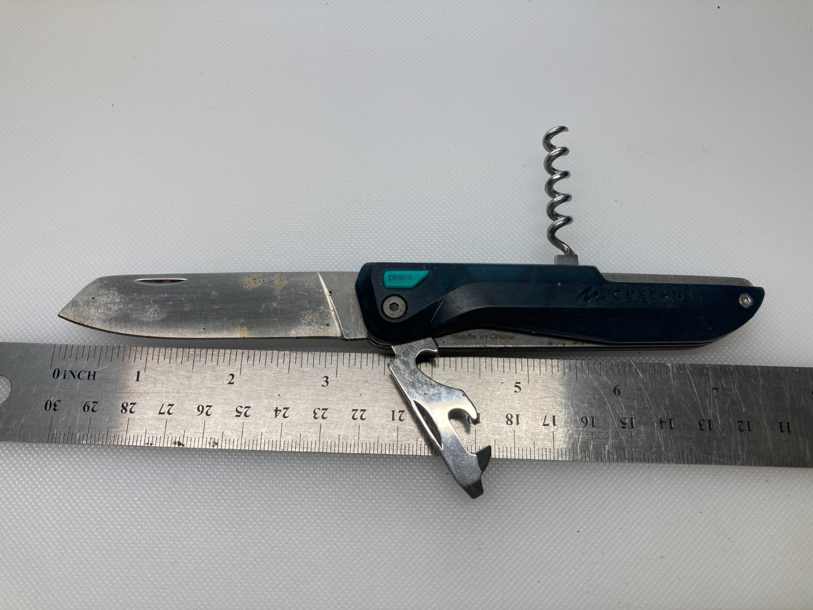 QUECHUA CLAP FOLDING KNIFE NAVAJA MULTITOOL