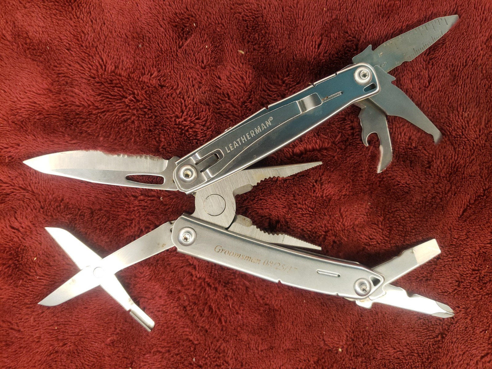 Leatherman Wingman Multi Tool Groomsman print