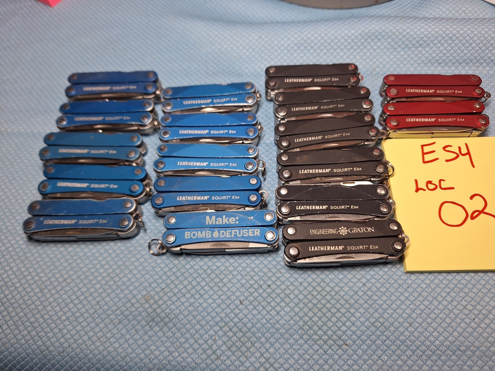 18 LEATHERMAN ES4 BLACK Multi Tools AIRPORT CONFISCATION LOC O2