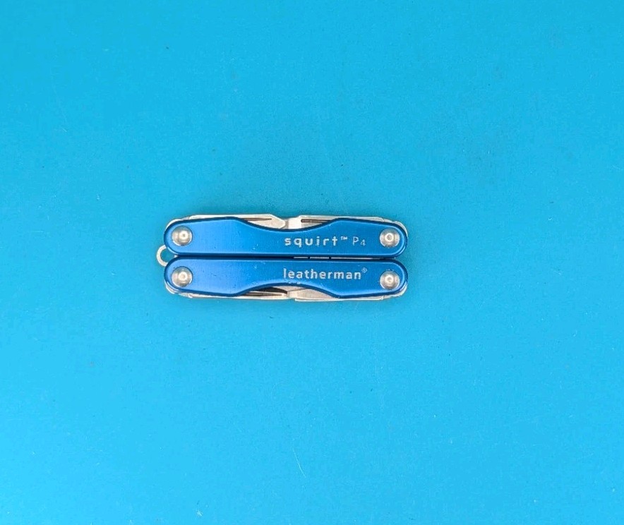 Leatherman Squirt P4 Multi-Tool, Key Ring, Retired! *RESTORECORE*