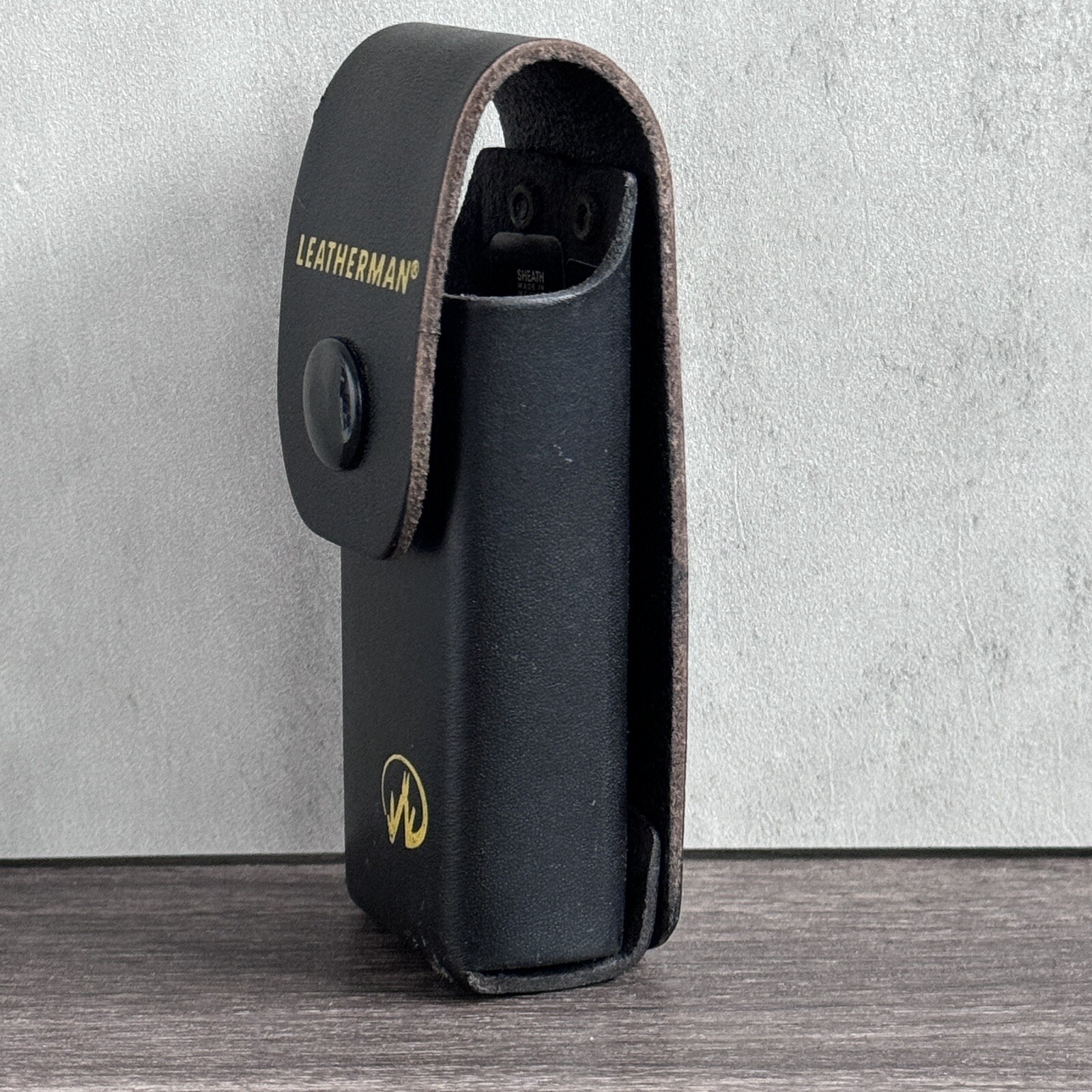Leatherman Sheath leather for Leatherman Rebar Wingman Sidekick Fuse Kick Rev