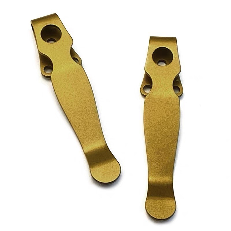 Titanium Deep Carry Pocket Clip for Spyderco Shaman C229 Knife Replacement
